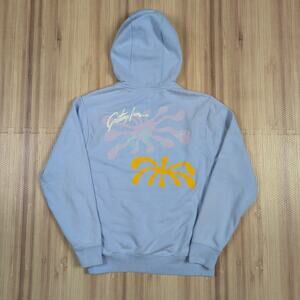 Nike Greetings From Graphic Pullover Men's Hoodie Small Center Swoosh Abstract